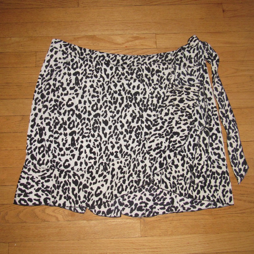 Cheetah Print Skirt